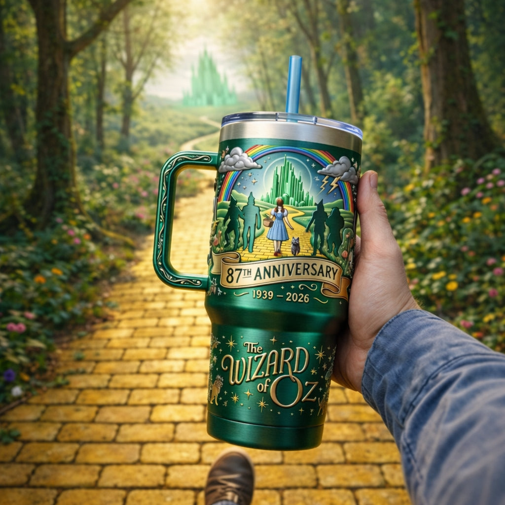 🔥🔥New Year 70% Off--The Wonderful Wizard of Oz 87th Anniversary Commemorative Tumbler
