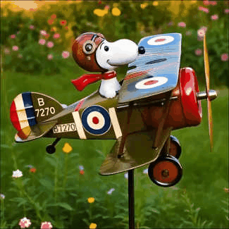 🔥Limited Edition, Only 200 Sets Left! -Pilot SNPY Garden Windmill