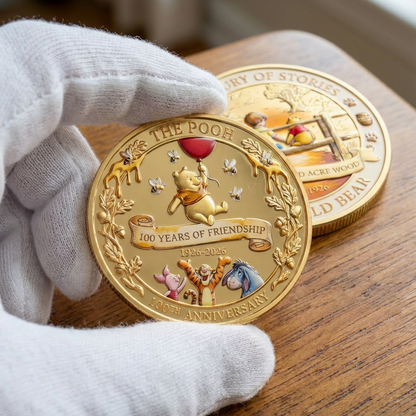 🌹Early Valentine Sale 60% OFF -❤️The Pooh 100th Anniversary Commemorative Coin