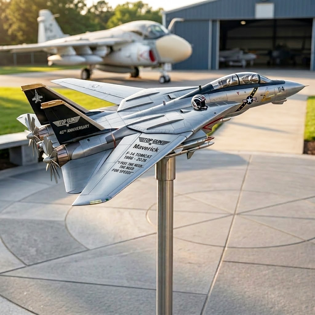 🔥🔥New Year 70% Off--Top Gun 40th Anniversary Garden Wind Spinner