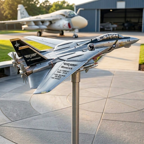 🔥🔥New Year 70% Off--Top Gun 40th Anniversary Garden Wind Spinner