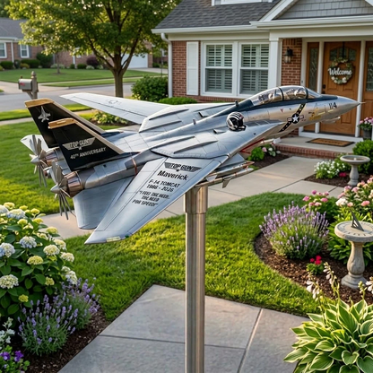 🔥🔥New Year 70% Off--Top Gun 40th Anniversary Garden Wind Spinner