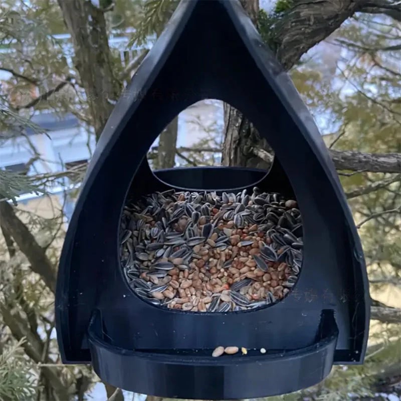 🔥🔥New Year 70% Off--⏰Hanging Bird Feeder for Garden with Roof🐦