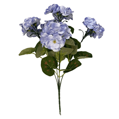 🌸 Lush, UV-Resistant Artificial Geraniums – Real Look, No Maintenance! 🌞🏡