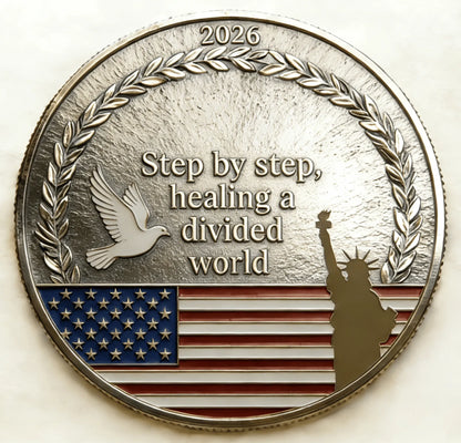 🏆New Year 70% OFF -  2026 Peace Mission Journey Commemorative Coin