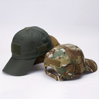 Sun Protection Breathable Outdoor Men's Camouflage Baseball Cap[Equipped with Sunglasses]