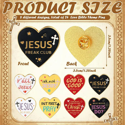 ✝️Christian Gifts: Motivational Bible Verses Pins – Inspire Your Faith Journey🌸