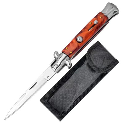 🔥🔥New Year 70% Off-- Pure Handmade Old School Italian Stiletto Pocket Knife