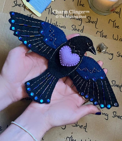🔥🔥New Year 70% Off--🖤 “Raven’s Keepsake – Guardian of Stitches” 🪡✨