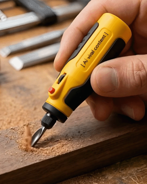 🔥🔥New Year 70% Off--🛠️Mini Electric Wood Carving Gouge Tools
