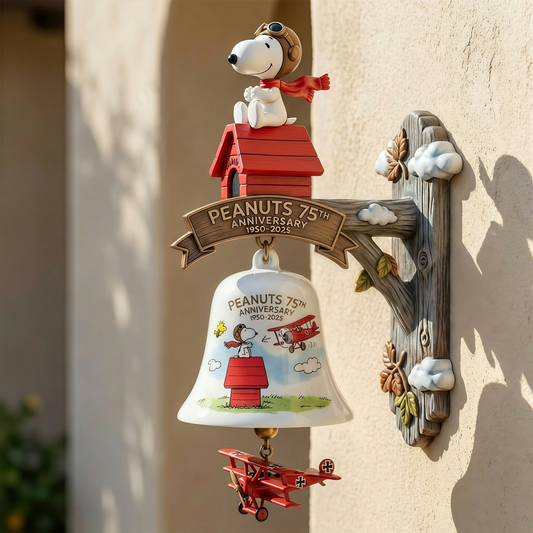 🔥🔥New Year 70% Off--Peanuts 75th Anniversary Commemorative Wall Bell 🔔🐾
