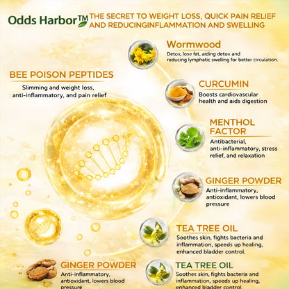 🌿OddsHarbor™ Bee Poison Foot Patches (Set of 10)