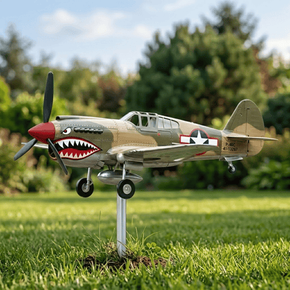 🔥🔥New Year 70% Off--Shark Mouth Warplane Garden Wind Spinner