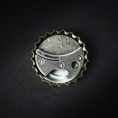 🔥🔥New Year 70% Off--Mini Titanium Compact Bottle Opener & EDC Cutter