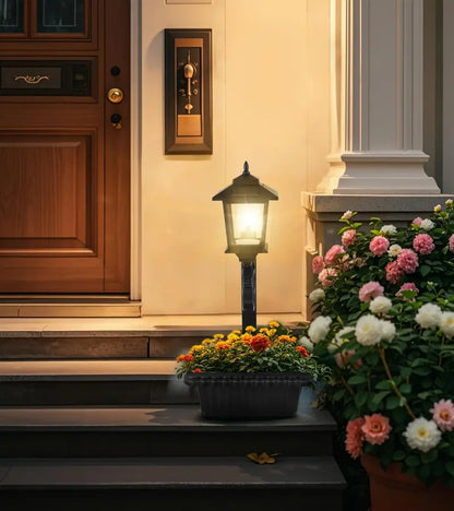 Solar Flower Pot Lamp - Buy One, Free Shipping!