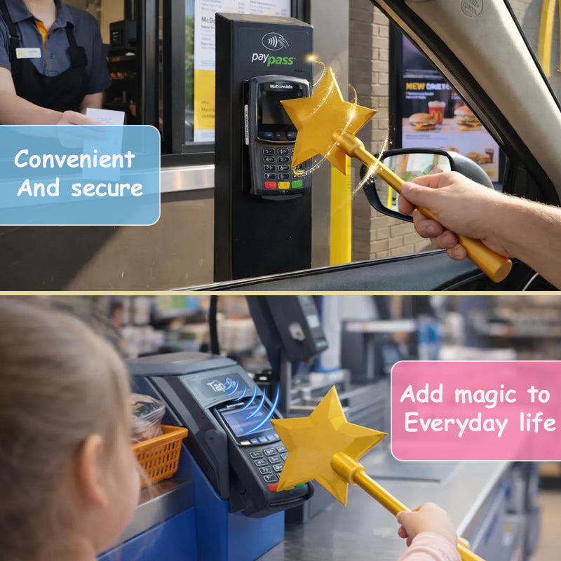 Magic Wand Tap-to-Pay Card Holder