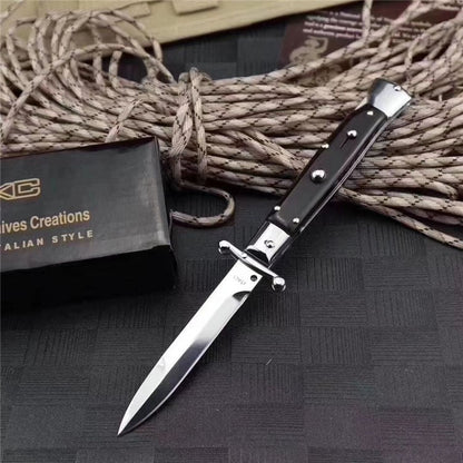 🔥🔥New Year 70% Off-- Pure Handmade Old School Italian Stiletto Pocket Knife