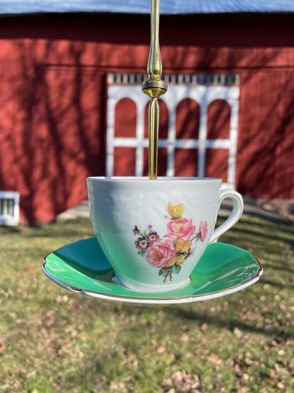 🔥🔥New Year 70% Off--🐦Bird Tea Party: Handmade Ceramic Teacup Birdfeeder