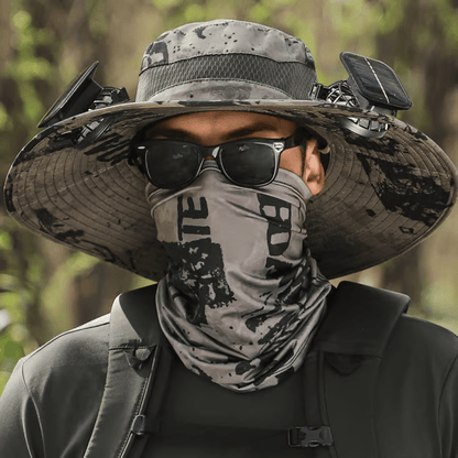 Ultralight Solar Fan Sun Hat – Lighter Than a Baseball!⚾