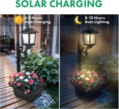 Solar Flower Pot Lamp - Buy One, Free Shipping!