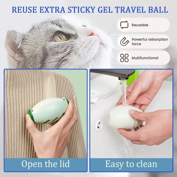 🔥🔥New Year 70% Off--Washable Powerful Sticky Hair Remover Tool ✨