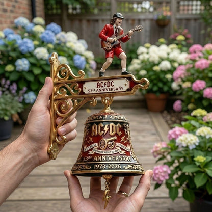 🔥🔥New Year 70% Off--AC/DC 53rd Anniversary Commemorative Wall Bell