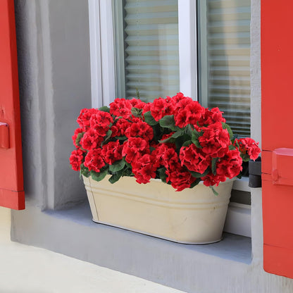 ☀️ UV-Resistant🌺Corrosion-Resistant Artificial Geranium Flowers 🌺