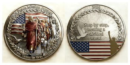 🏆New Year 70% OFF -  2026 Peace Mission Journey Commemorative Coin