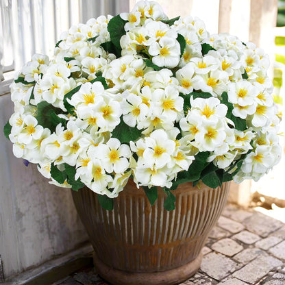 ☀️ UV-Resistant🌺Corrosion-Resistant Artificial Geranium Flowers 🌺