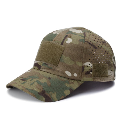 Sun Protection Breathable Outdoor Men's Camouflage Baseball Cap[Equipped with Sunglasses]