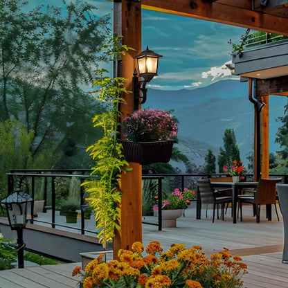 Solar Flower Pot Lamp - Buy One, Free Shipping!