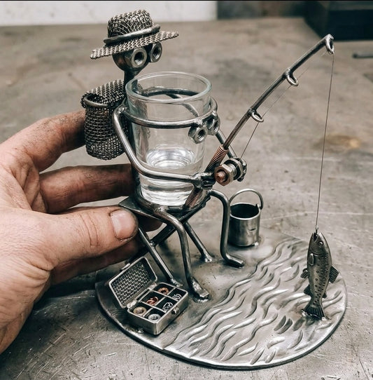 🔥🔥New Year 70% Off--Fishing Buddy Shot Glass Holder