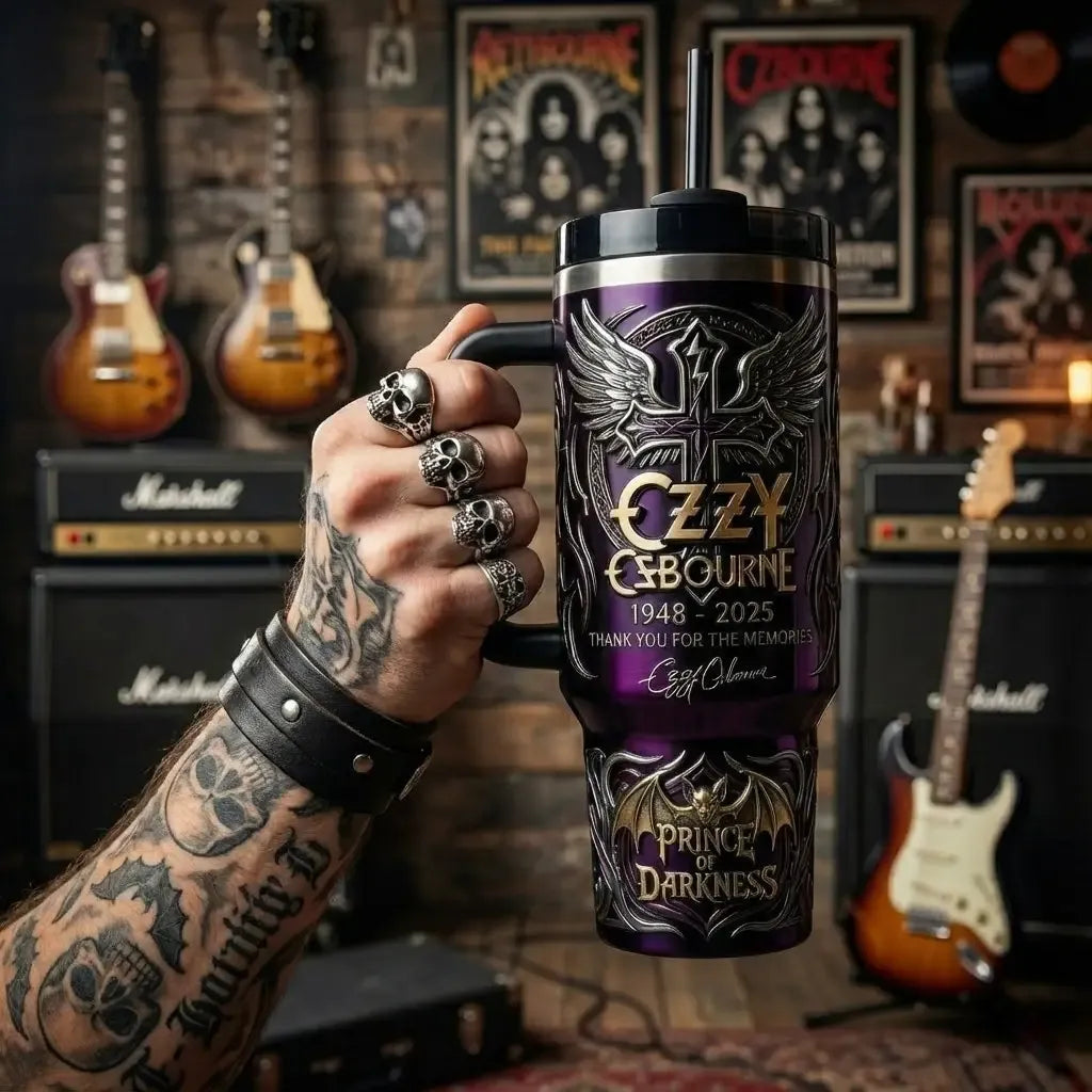 🔥🔥New Year 70% Off--Prince of Darkness Memorial Stanley Tumbler