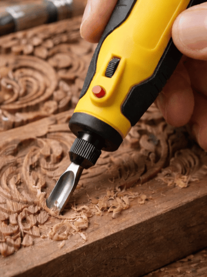 🔥🔥New Year 70% Off--🛠️Mini Electric Wood Carving Gouge Tools