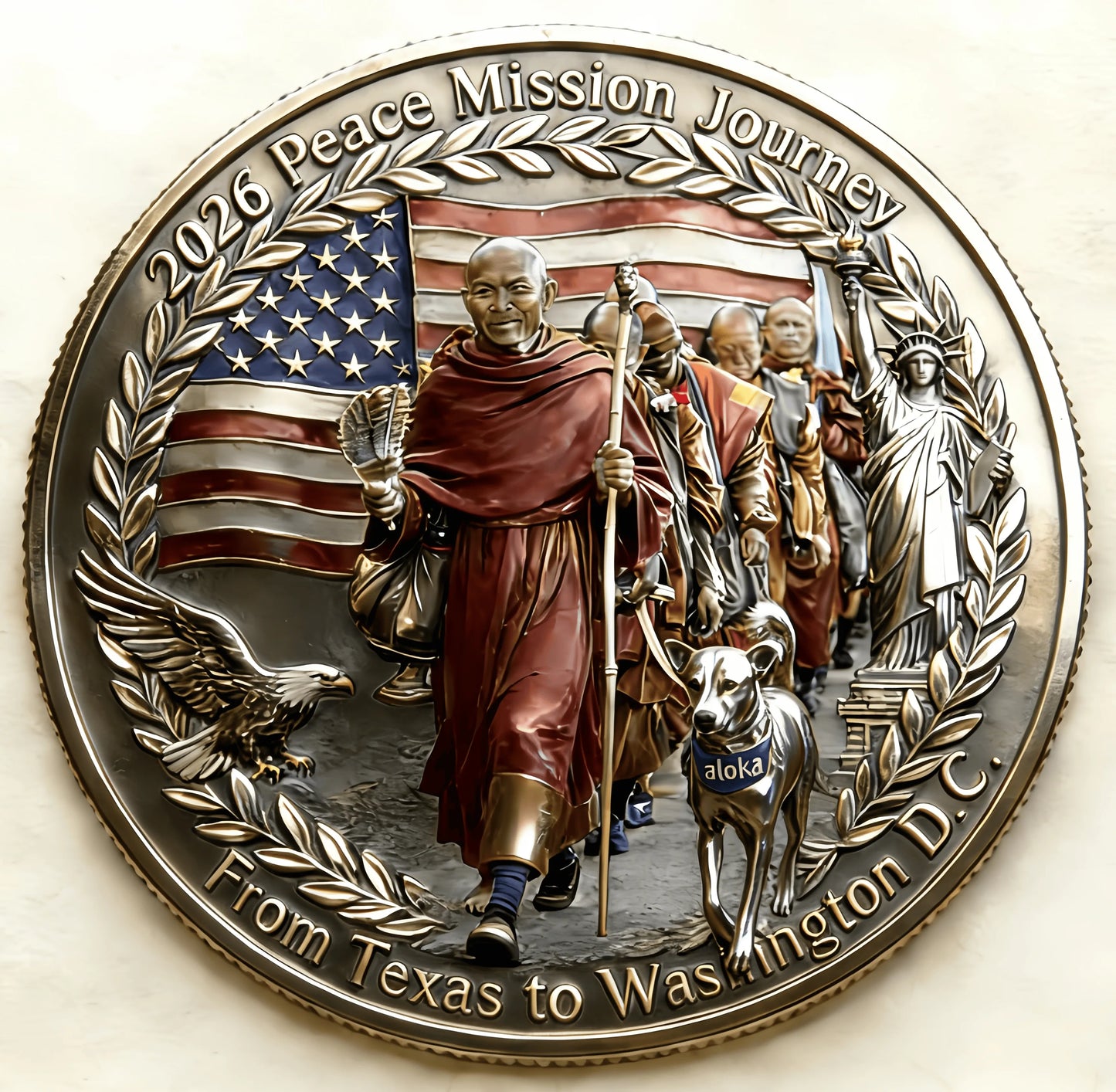 🏆New Year 70% OFF -  2026 Peace Mission Journey Commemorative Coin
