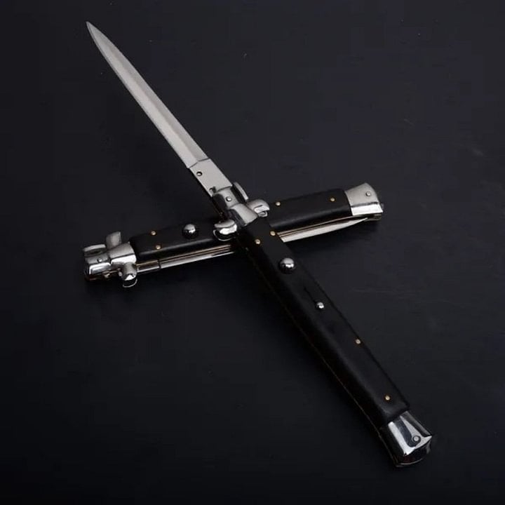 🔥🔥New Year 70% Off-- Pure Handmade Old School Italian Stiletto Pocket Knife
