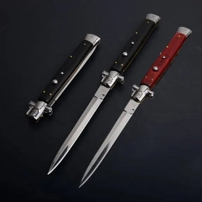 🔥🔥New Year 70% Off-- Pure Handmade Old School Italian Stiletto Pocket Knife