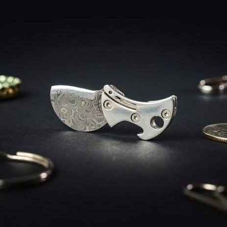 🔥🔥New Year 70% Off--Mini Titanium Compact Bottle Opener & EDC Cutter