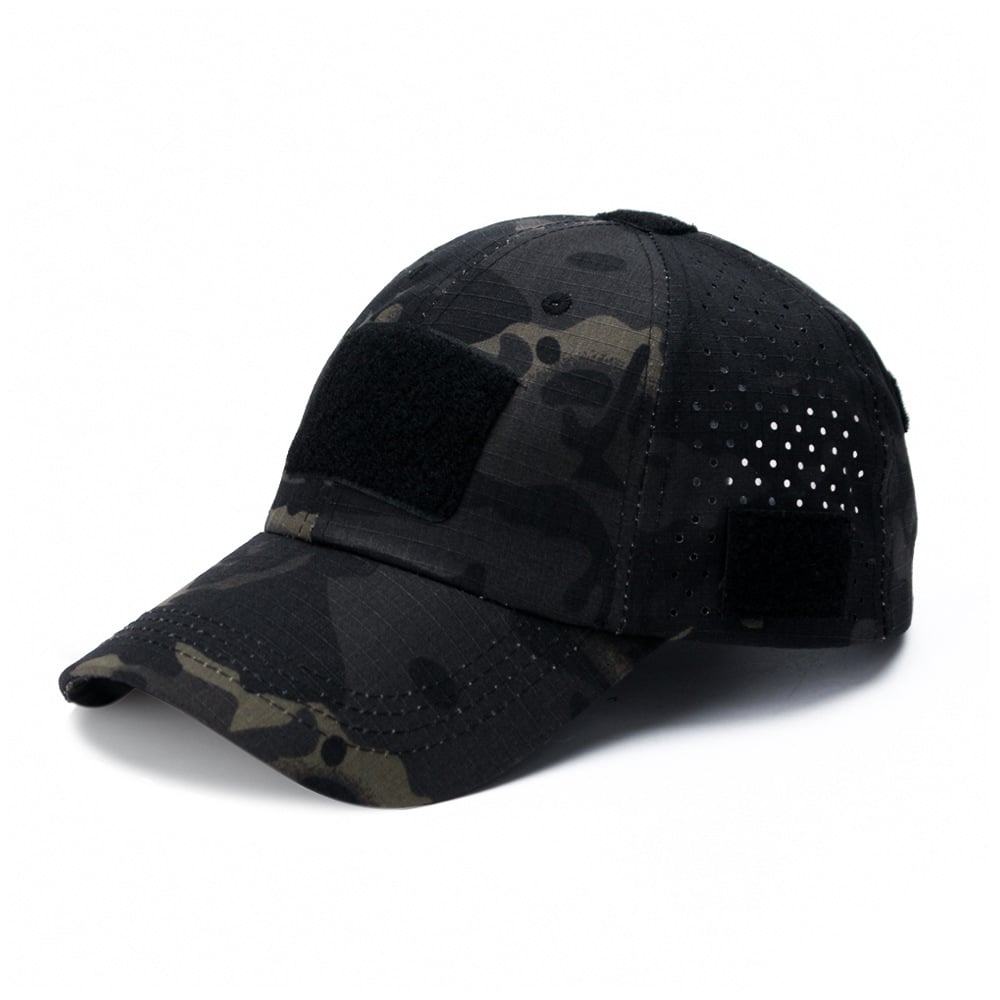 Sun Protection Breathable Outdoor Men's Camouflage Baseball Cap[Equipped with Sunglasses]