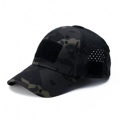 Sun Protection Breathable Outdoor Men's Camouflage Baseball Cap[Equipped with Sunglasses]