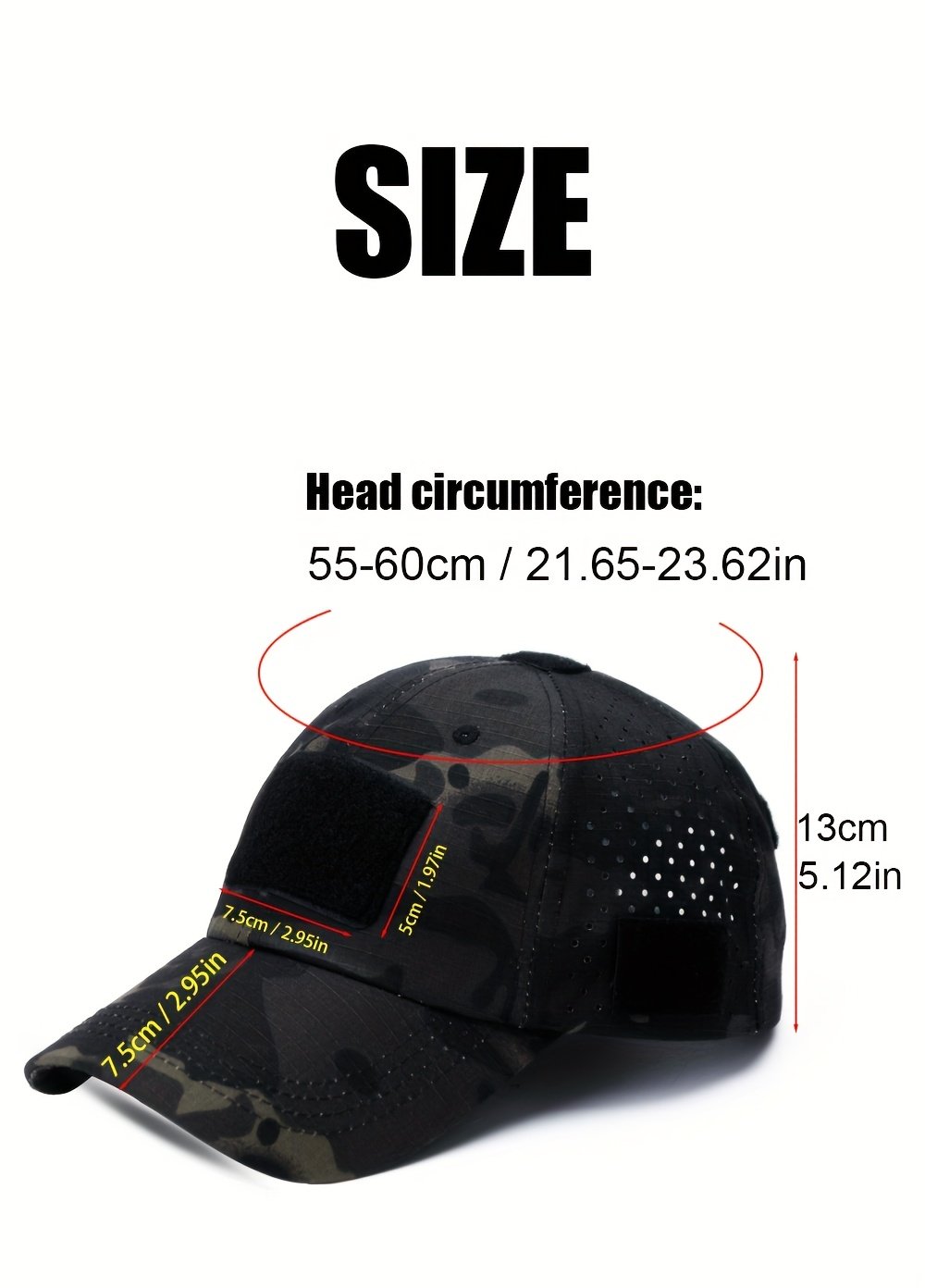 Sun Protection Breathable Outdoor Men's Camouflage Baseball Cap[Equipped with Sunglasses]