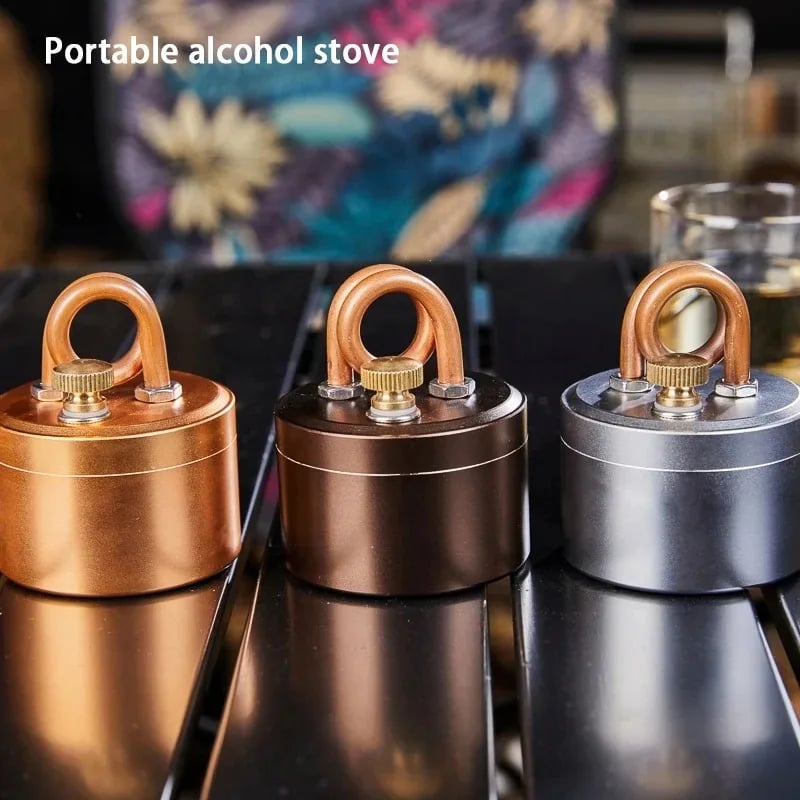 🔥🔥New Year 70% Off--🔥High-Power Portable Mini Outdoor Spirit Burner & Alcohol Stove