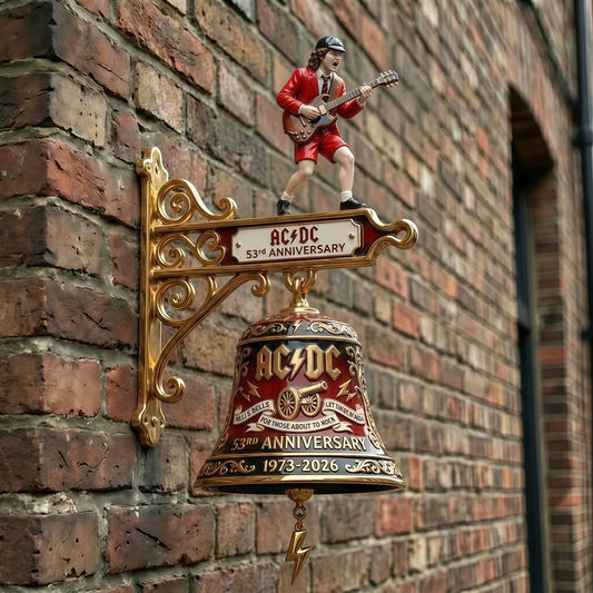 🔥🔥New Year 70% Off--AC/DC 53rd Anniversary Commemorative Wall Bell