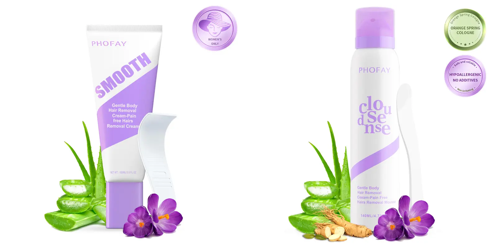ClouDense Complete Hair Removal Kit