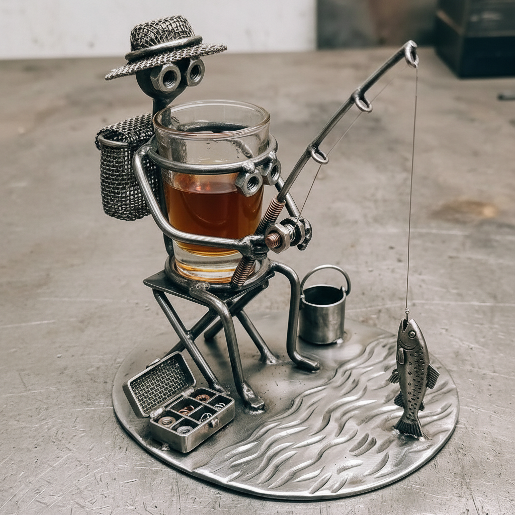 🔥🔥New Year 70% Off--Fishing Buddy Shot Glass Holder