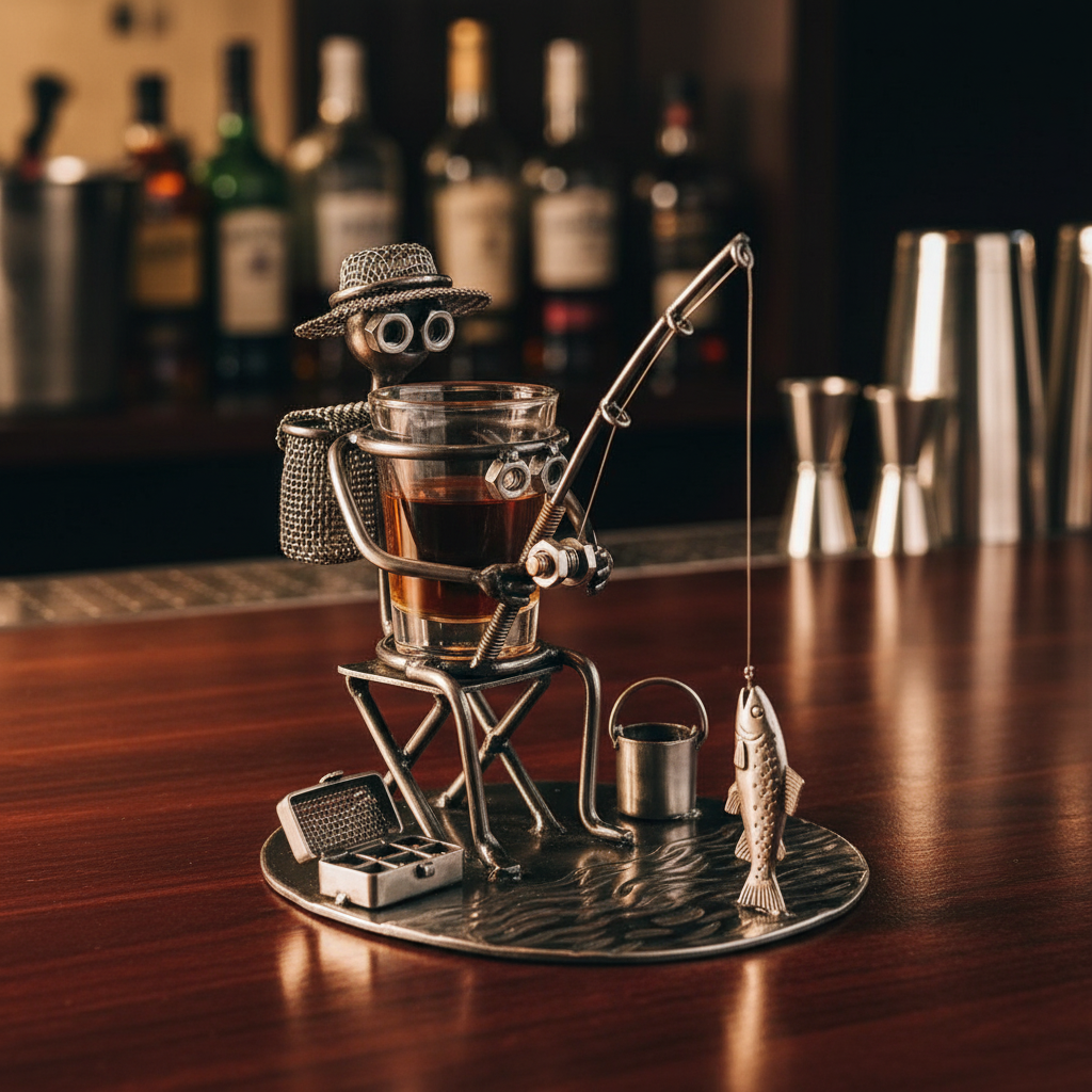 🔥🔥New Year 70% Off--Fishing Buddy Shot Glass Holder